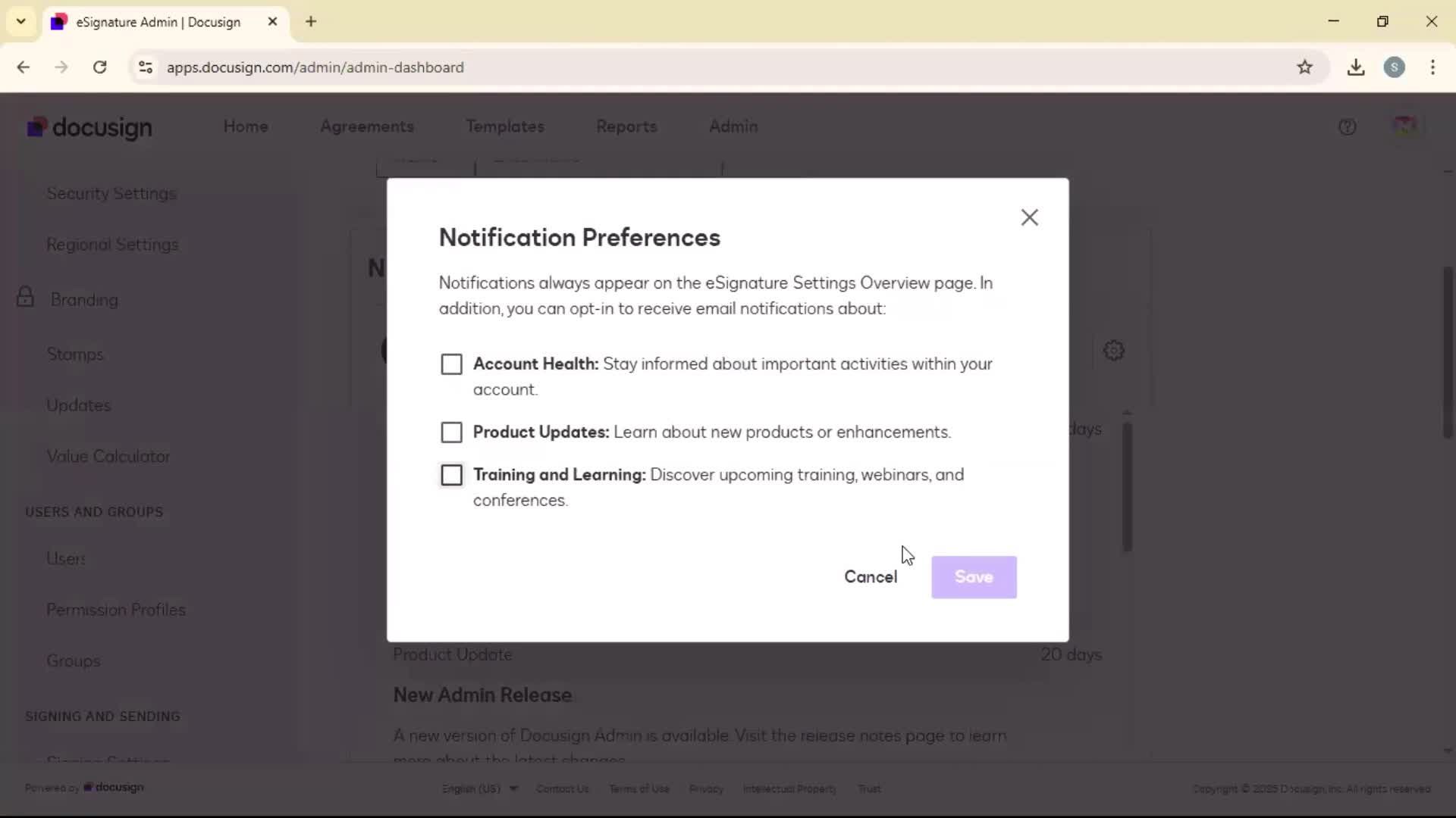 General browsing screenshot