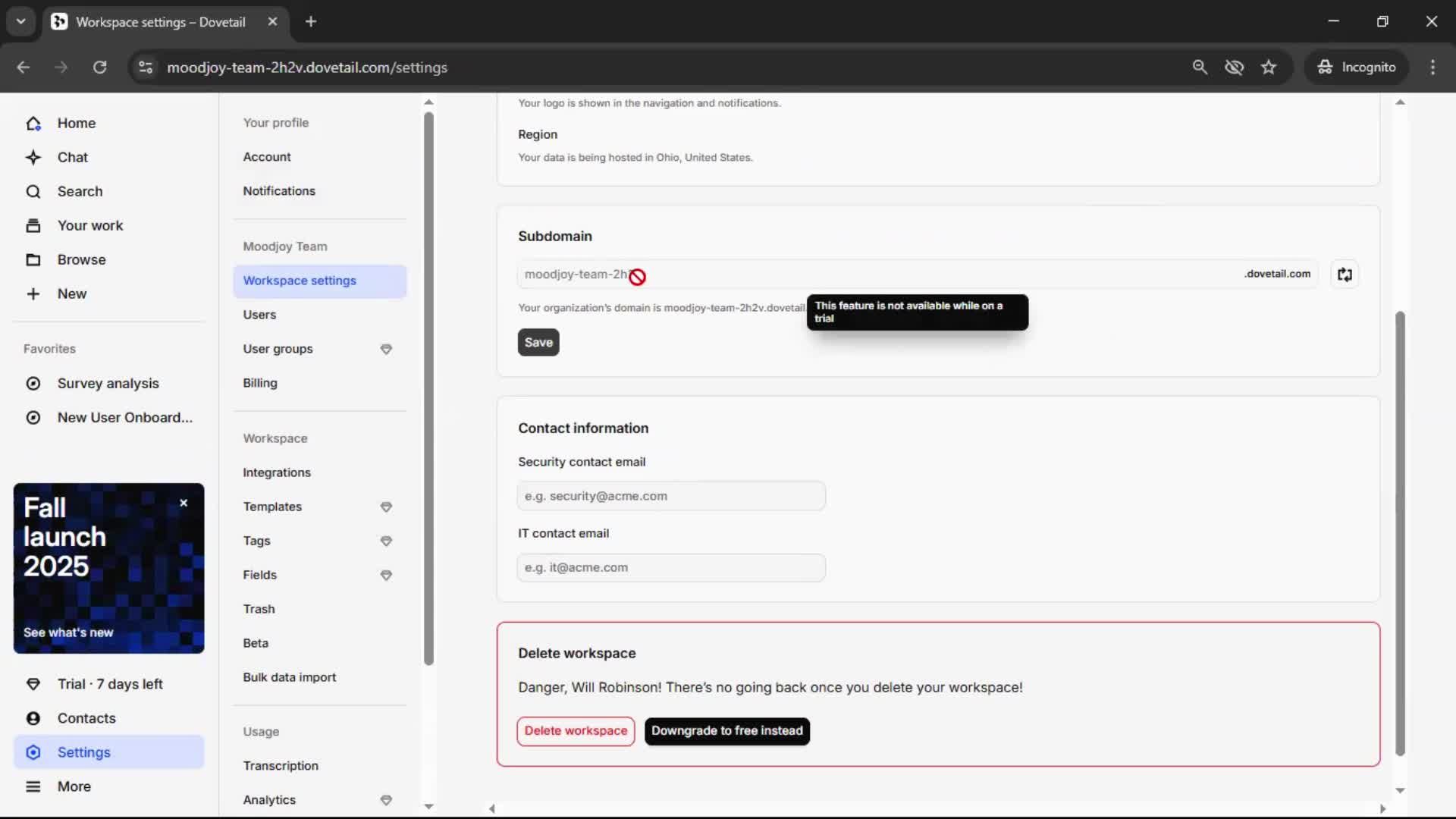 General browsing screenshot