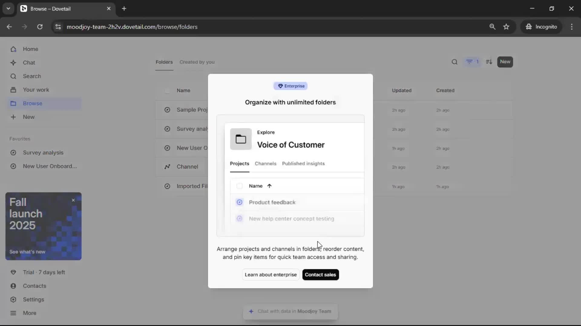 General browsing screenshot