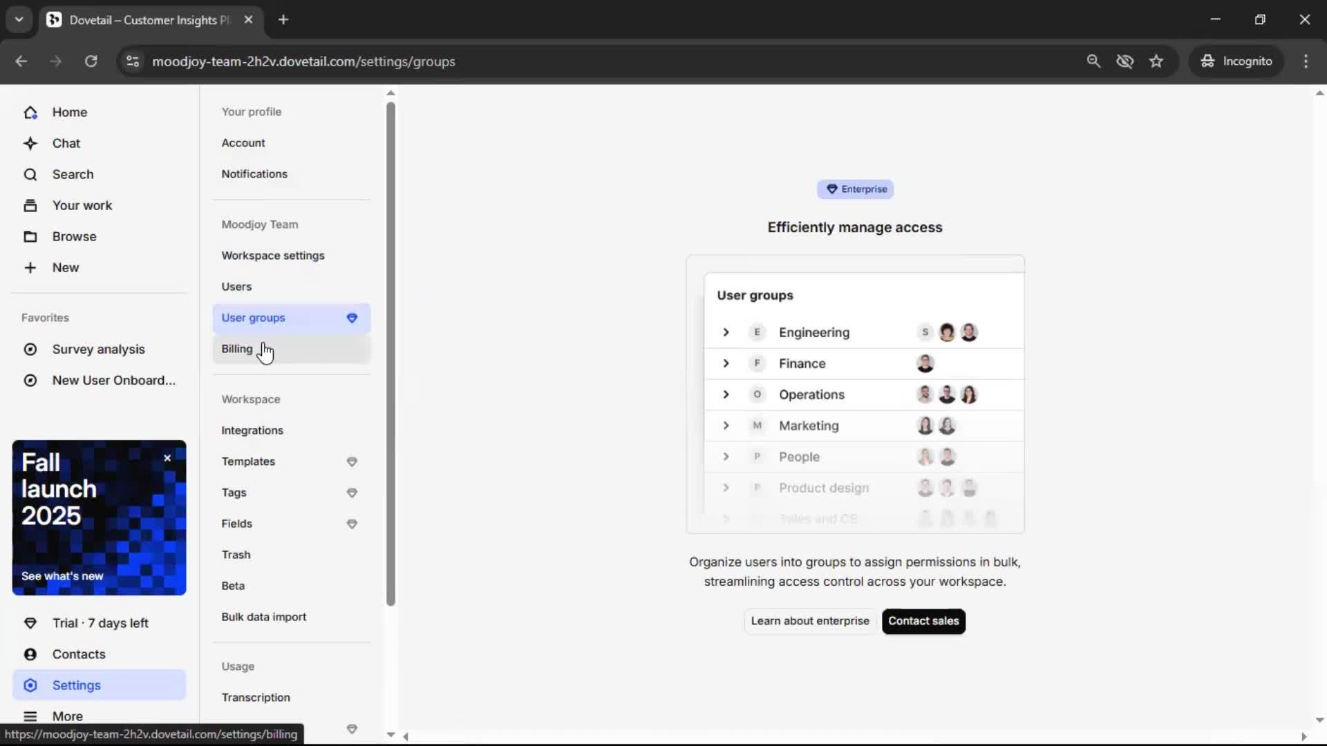 General browsing screenshot