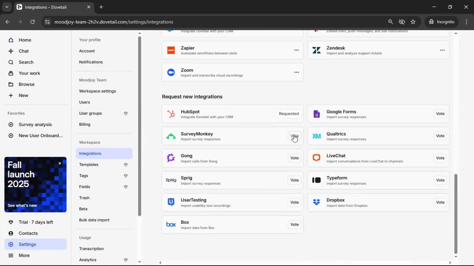General browsing screenshot