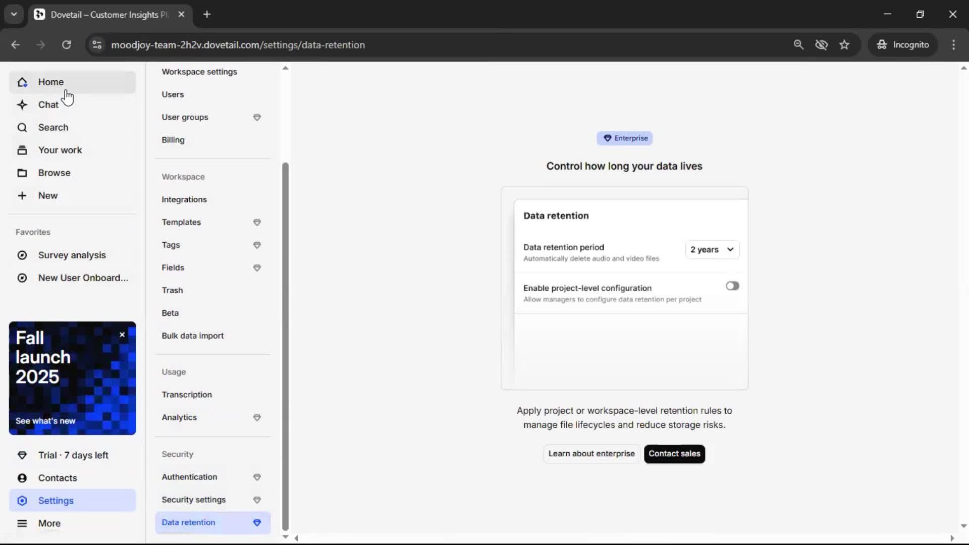 General browsing screenshot