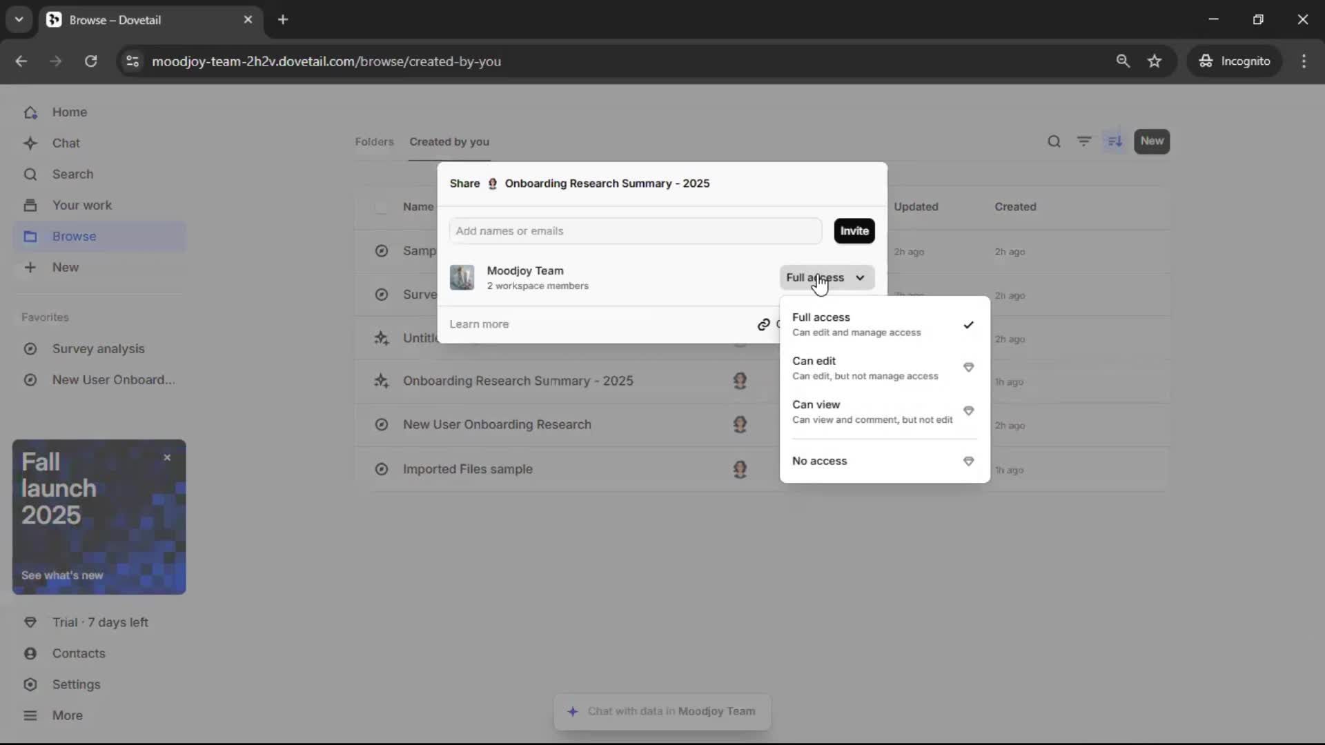 General browsing screenshot
