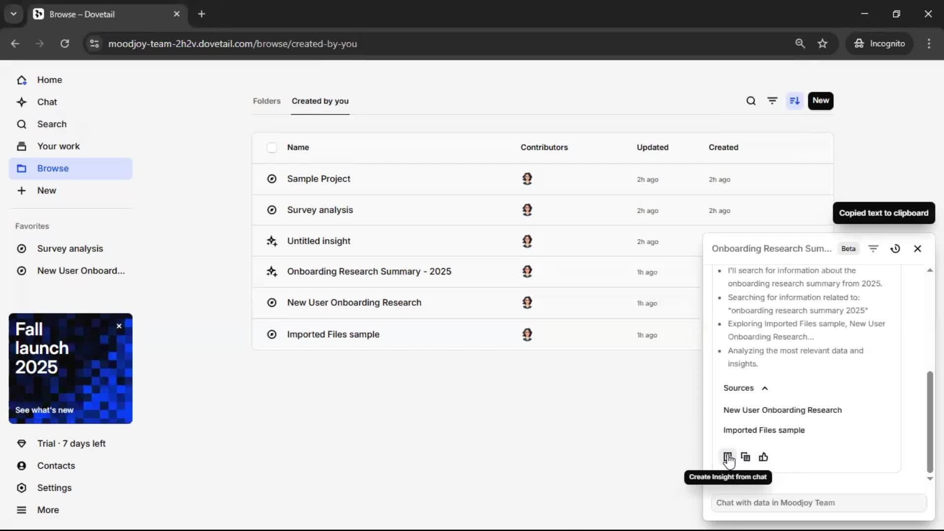 General browsing screenshot