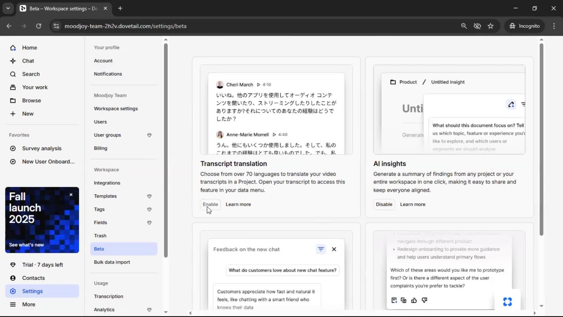 General browsing screenshot