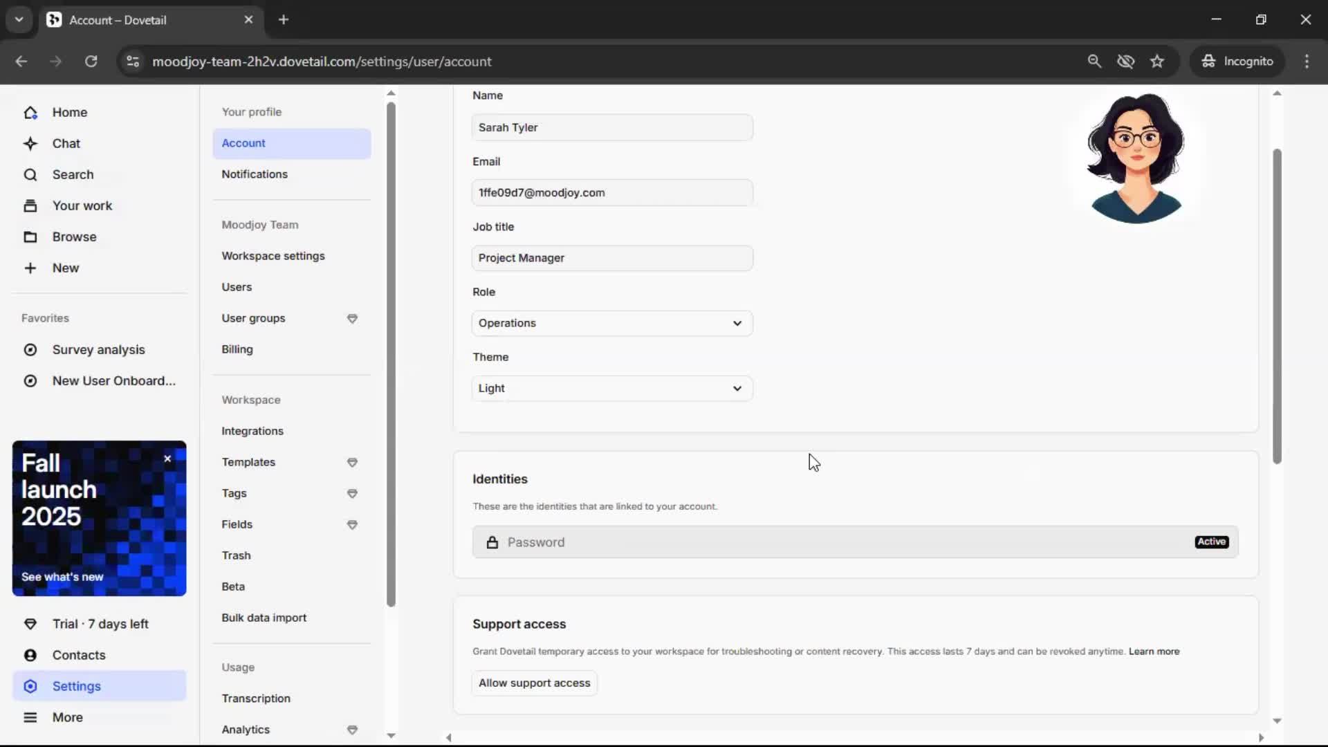 General browsing screenshot