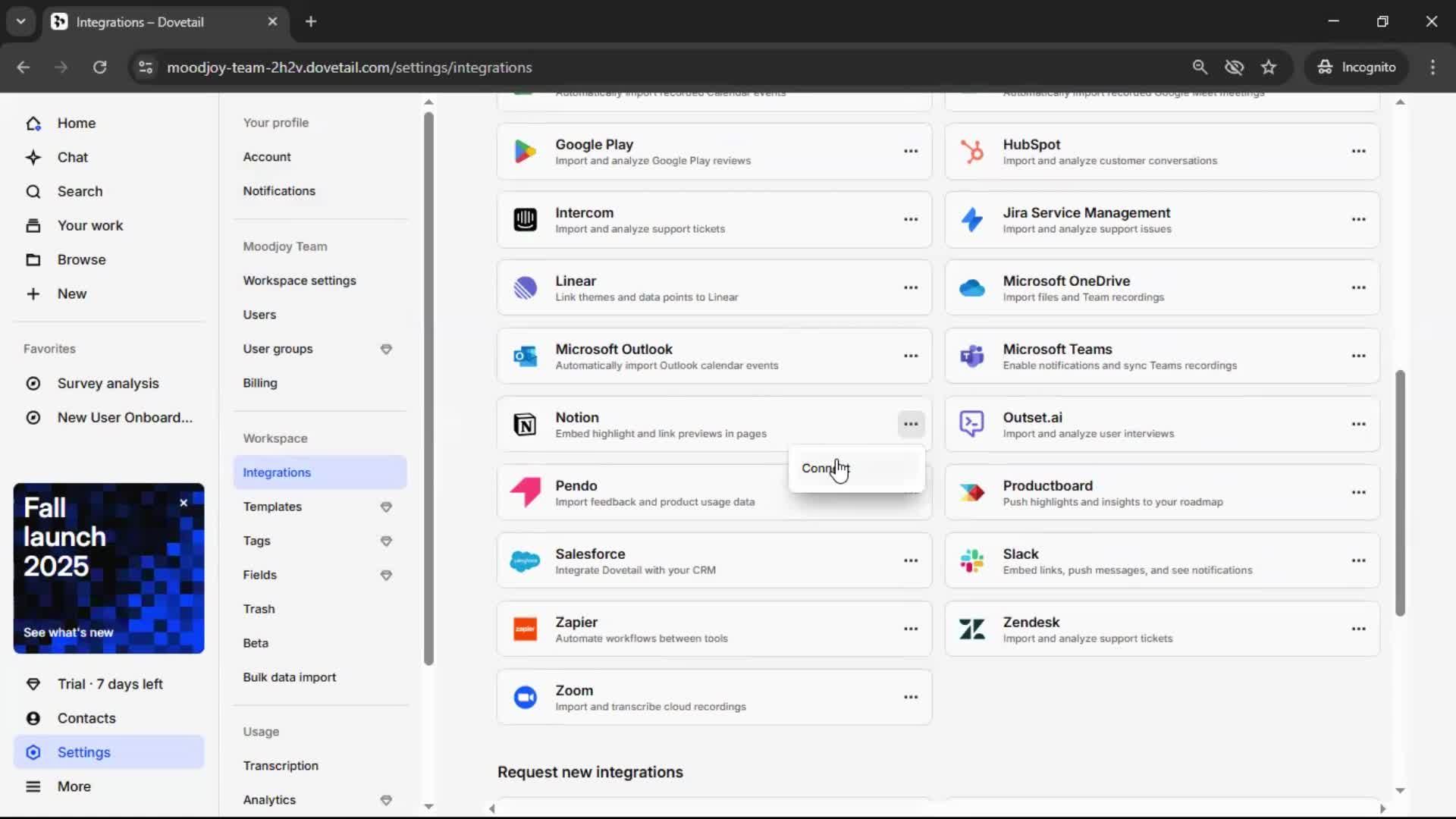 General browsing screenshot