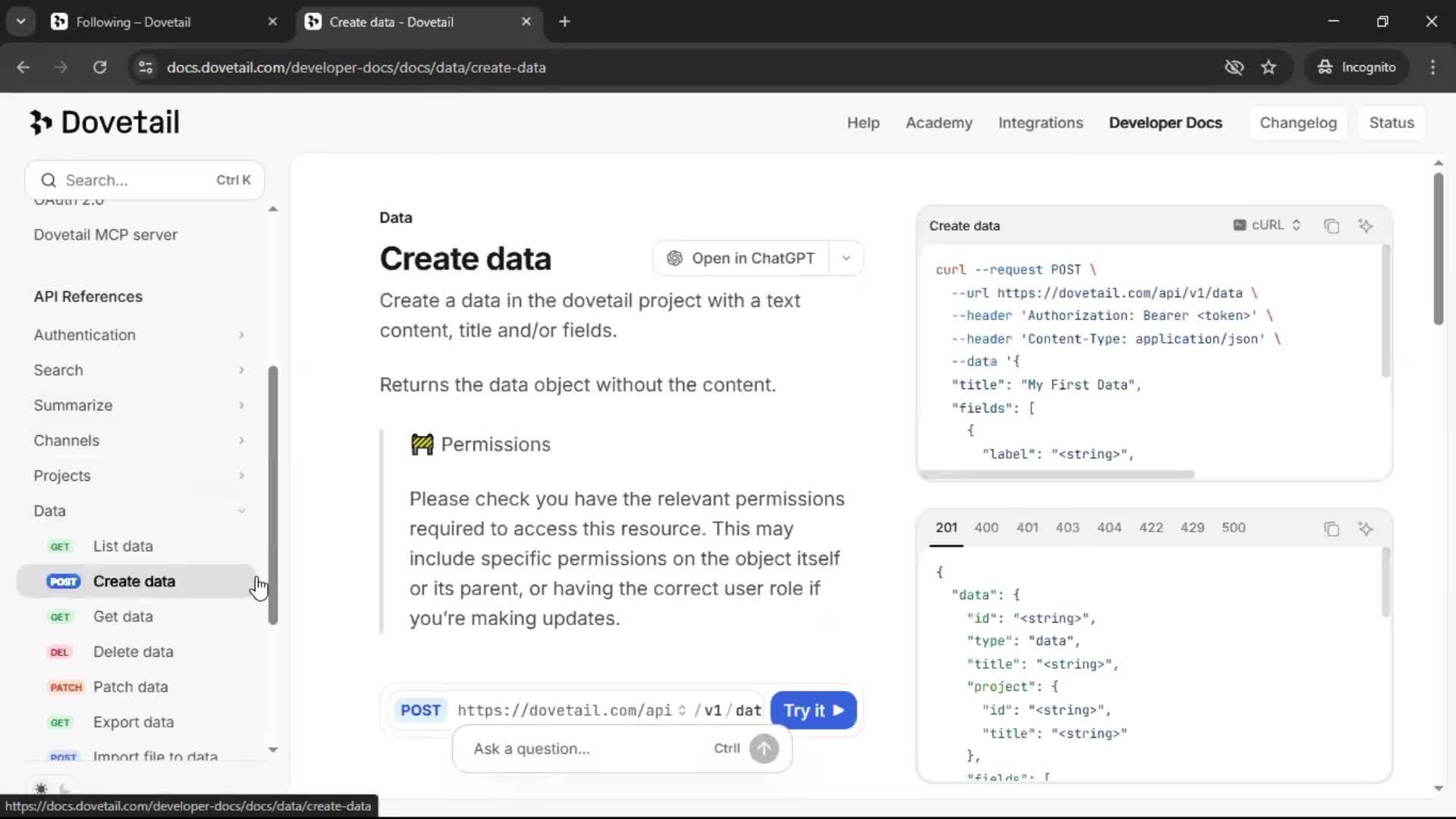General browsing screenshot