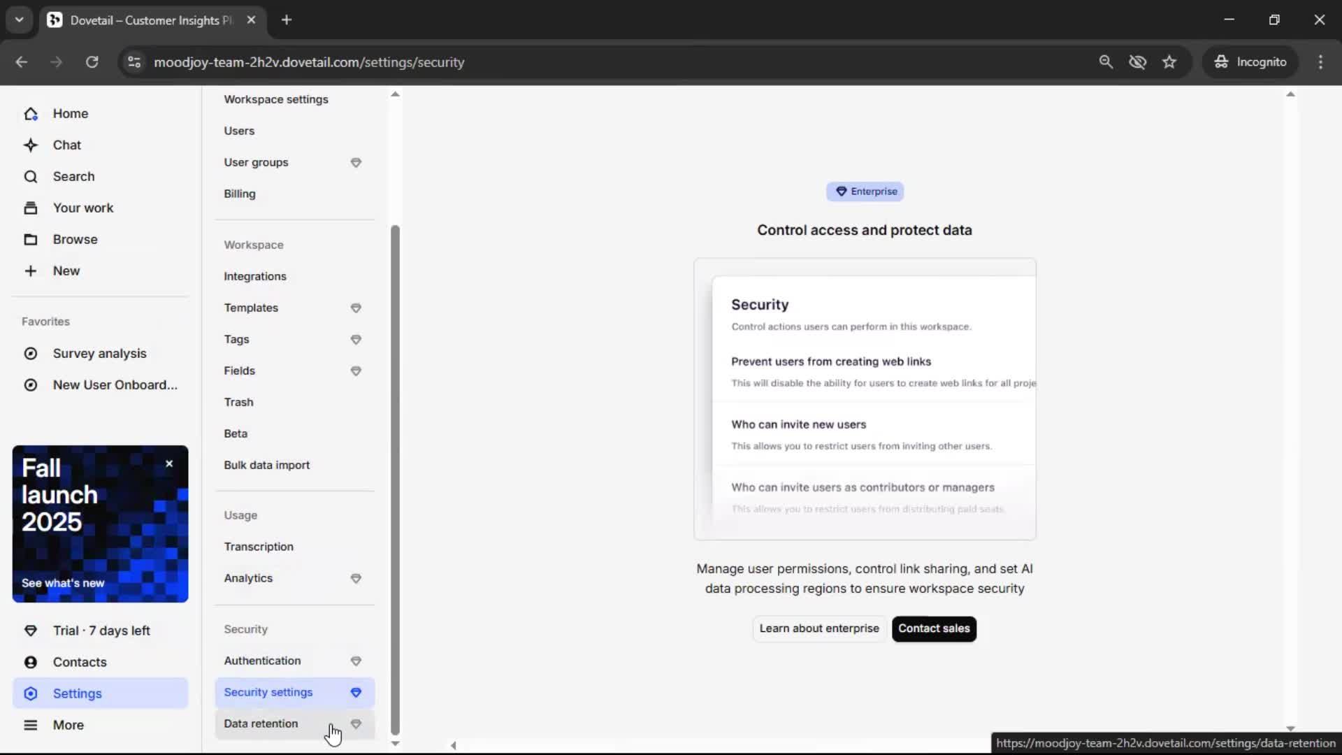 General browsing screenshot