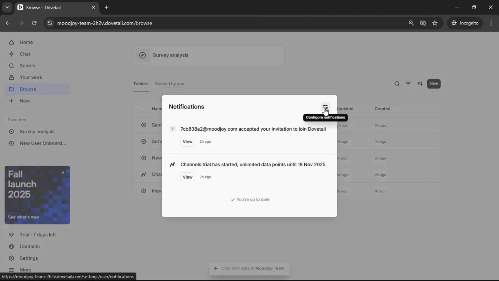 General browsing screenshot