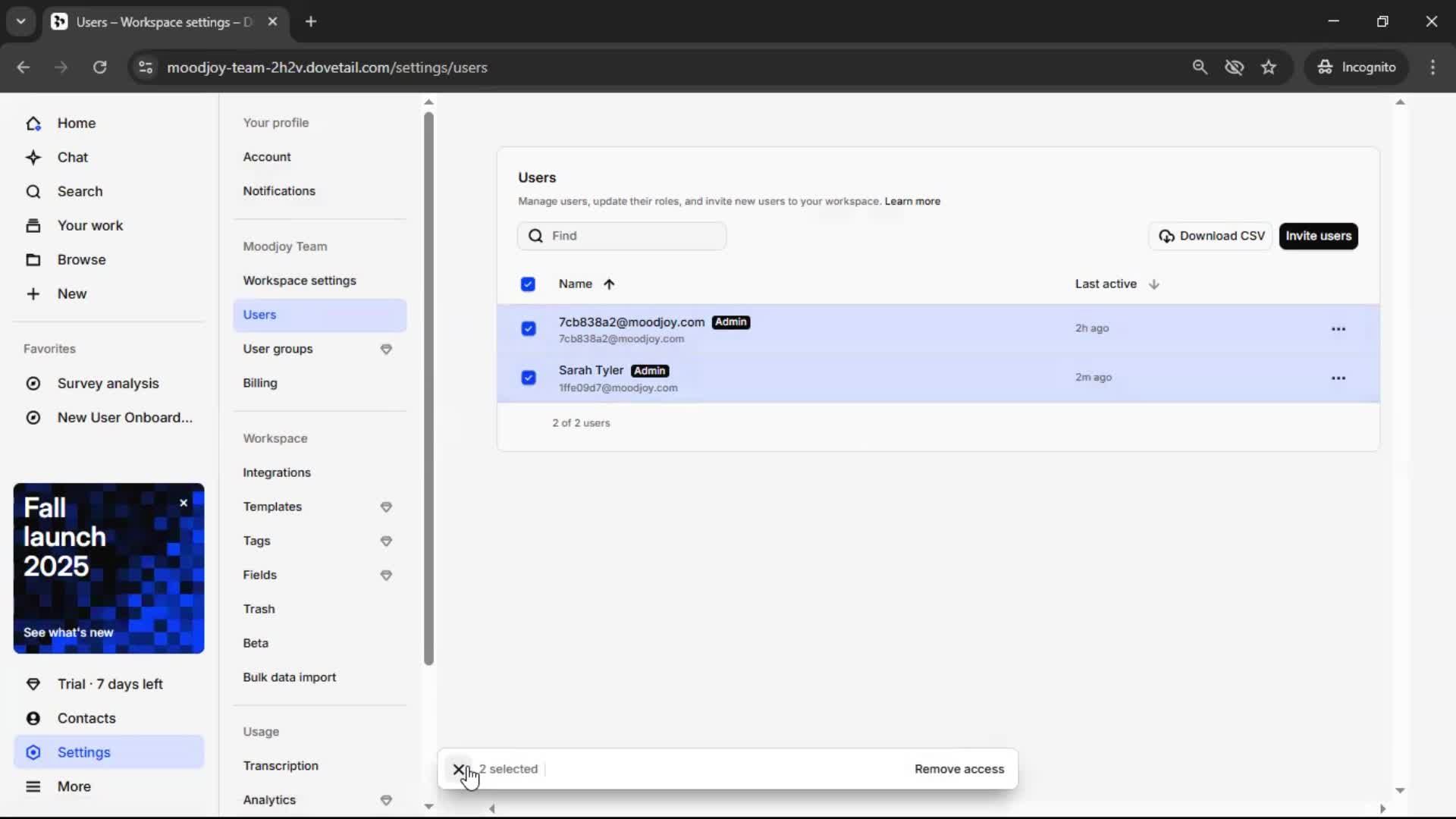 General browsing screenshot