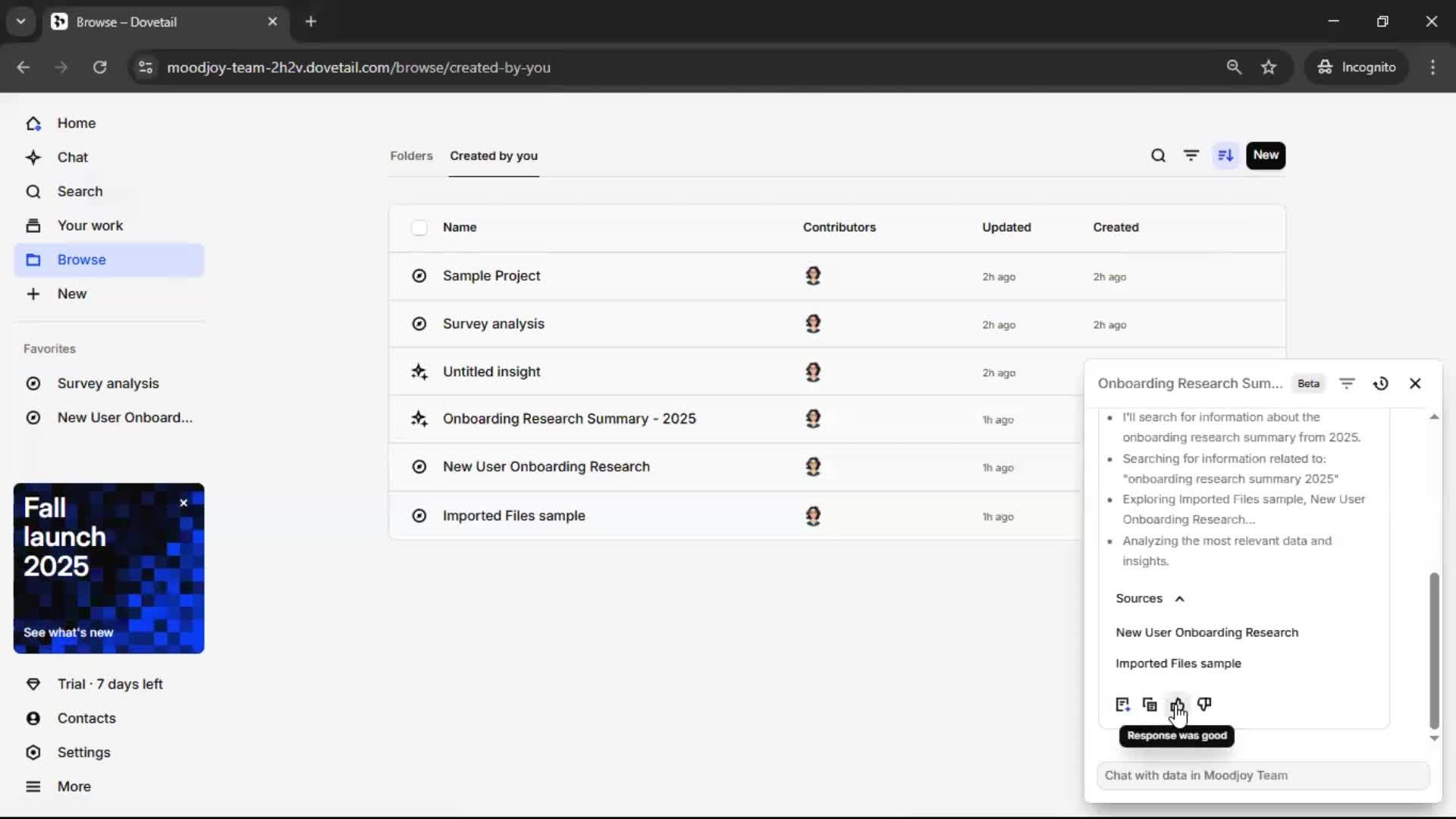 General browsing screenshot