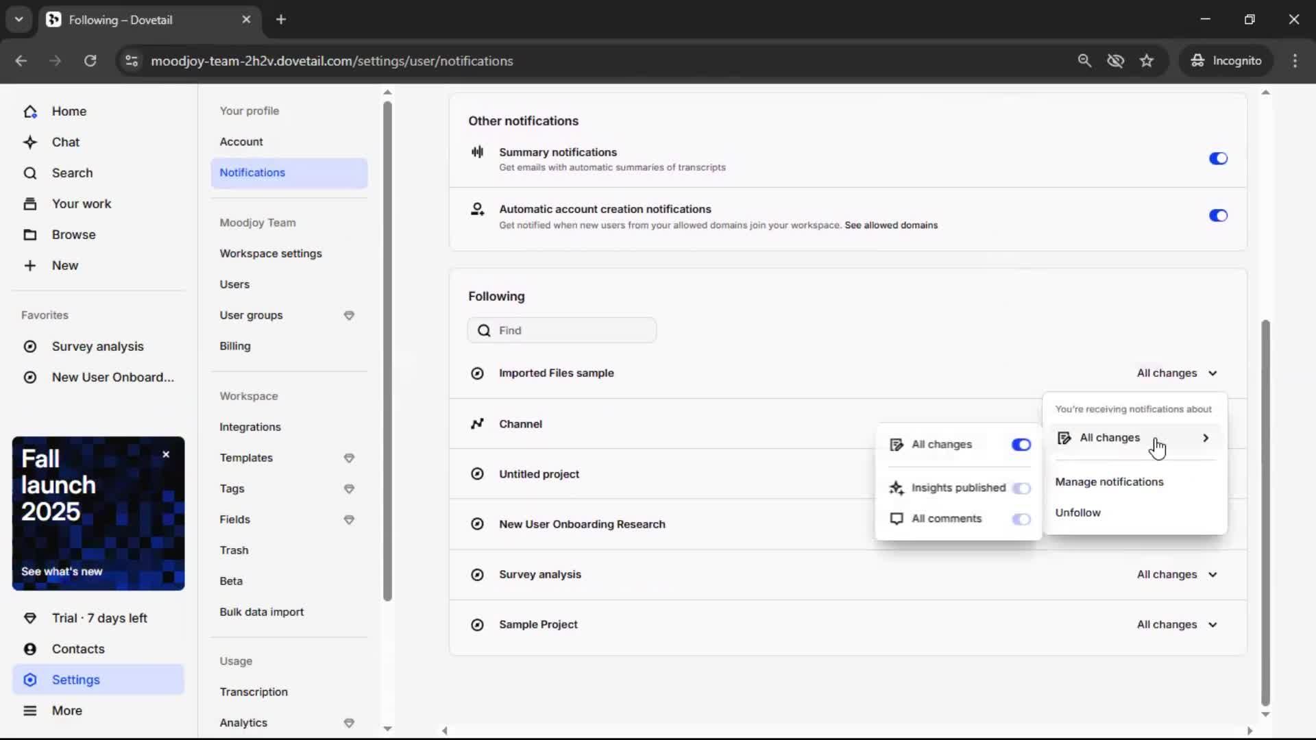 General browsing screenshot