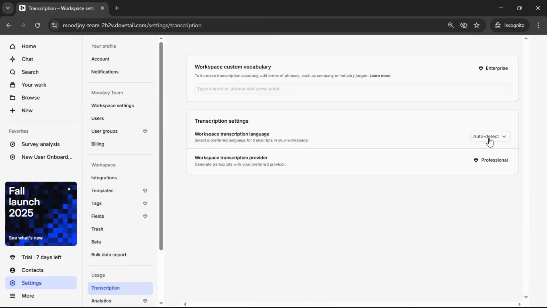 General browsing screenshot