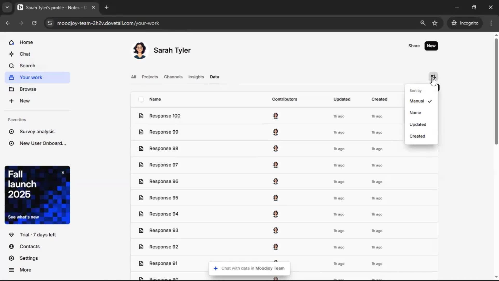 General browsing screenshot