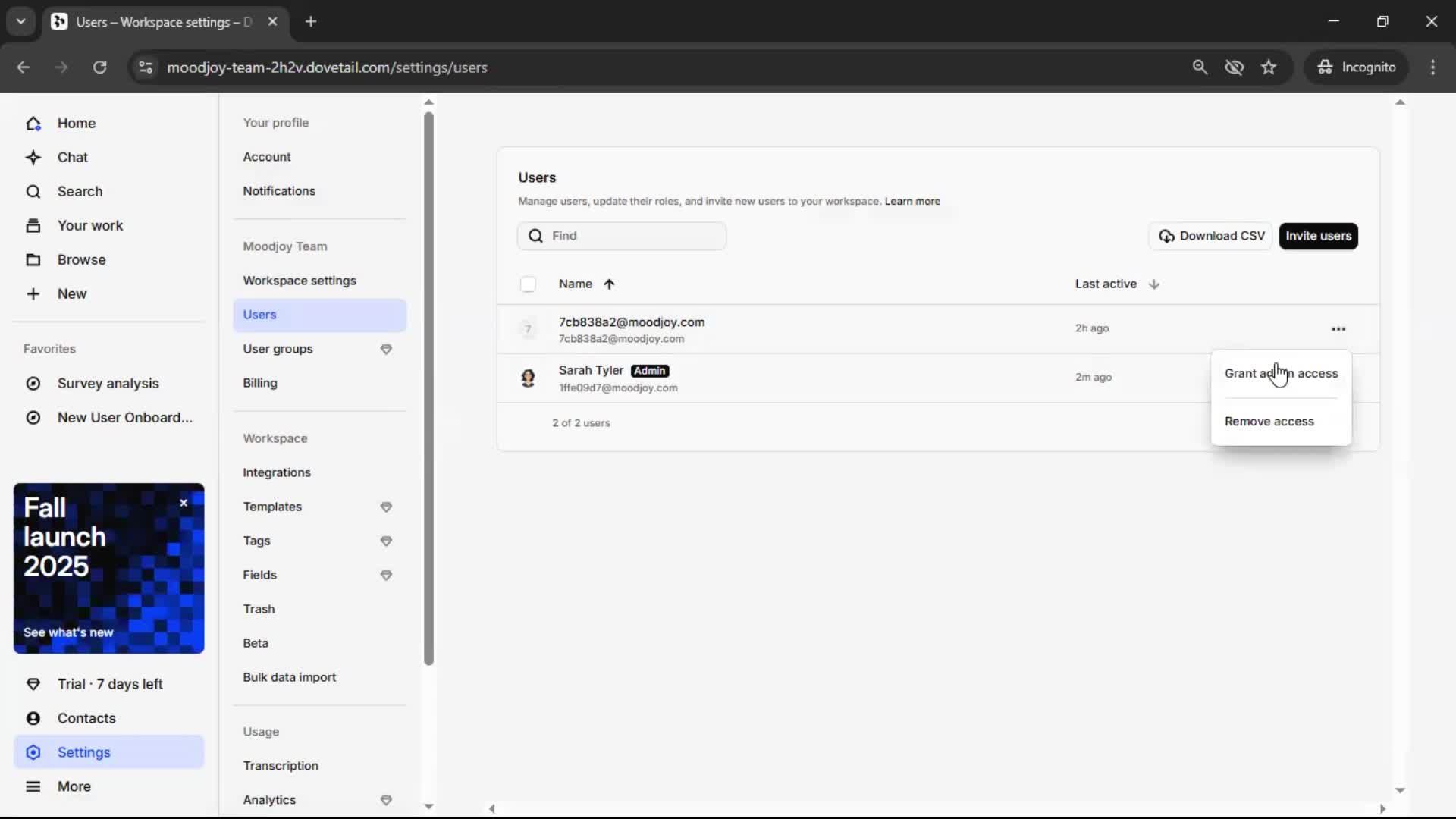 General browsing screenshot