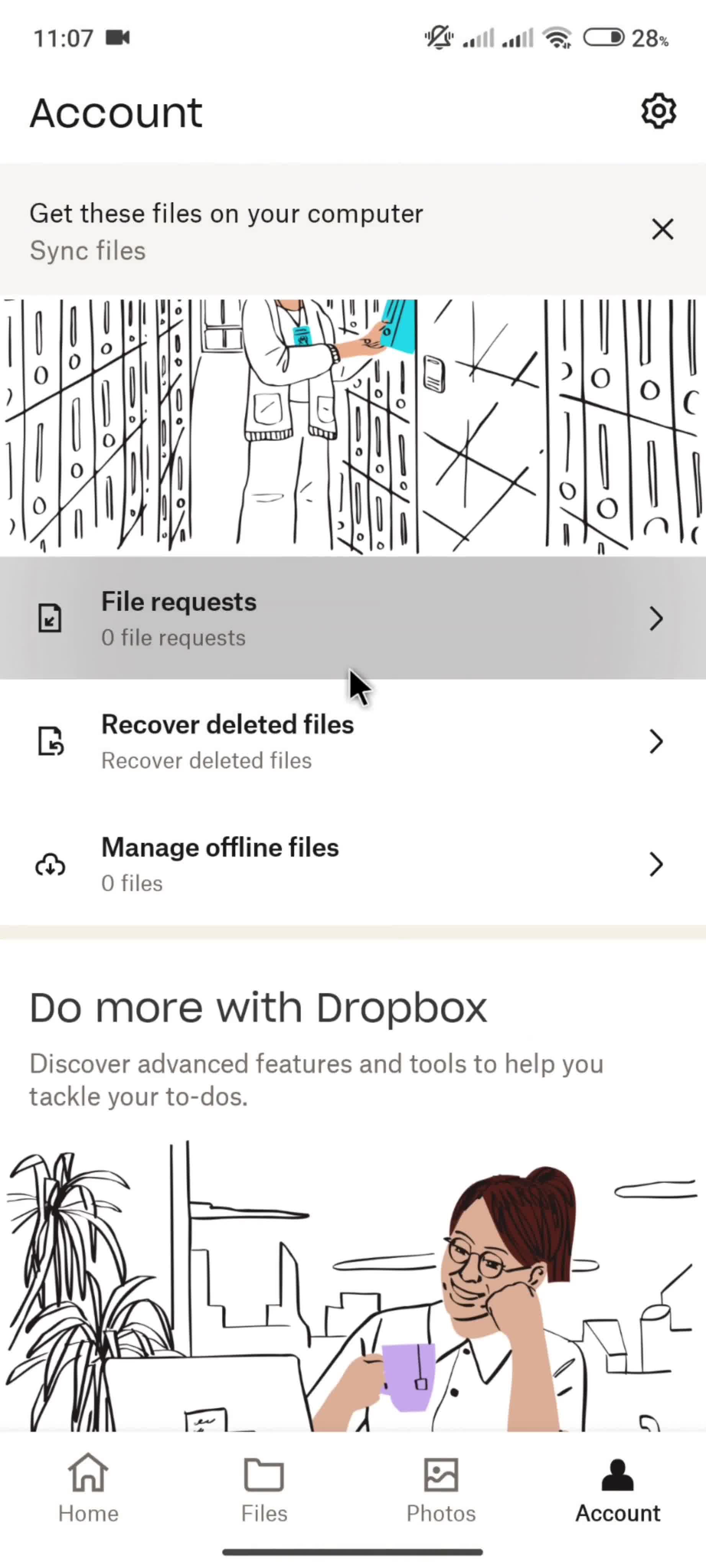 General browsing screenshot