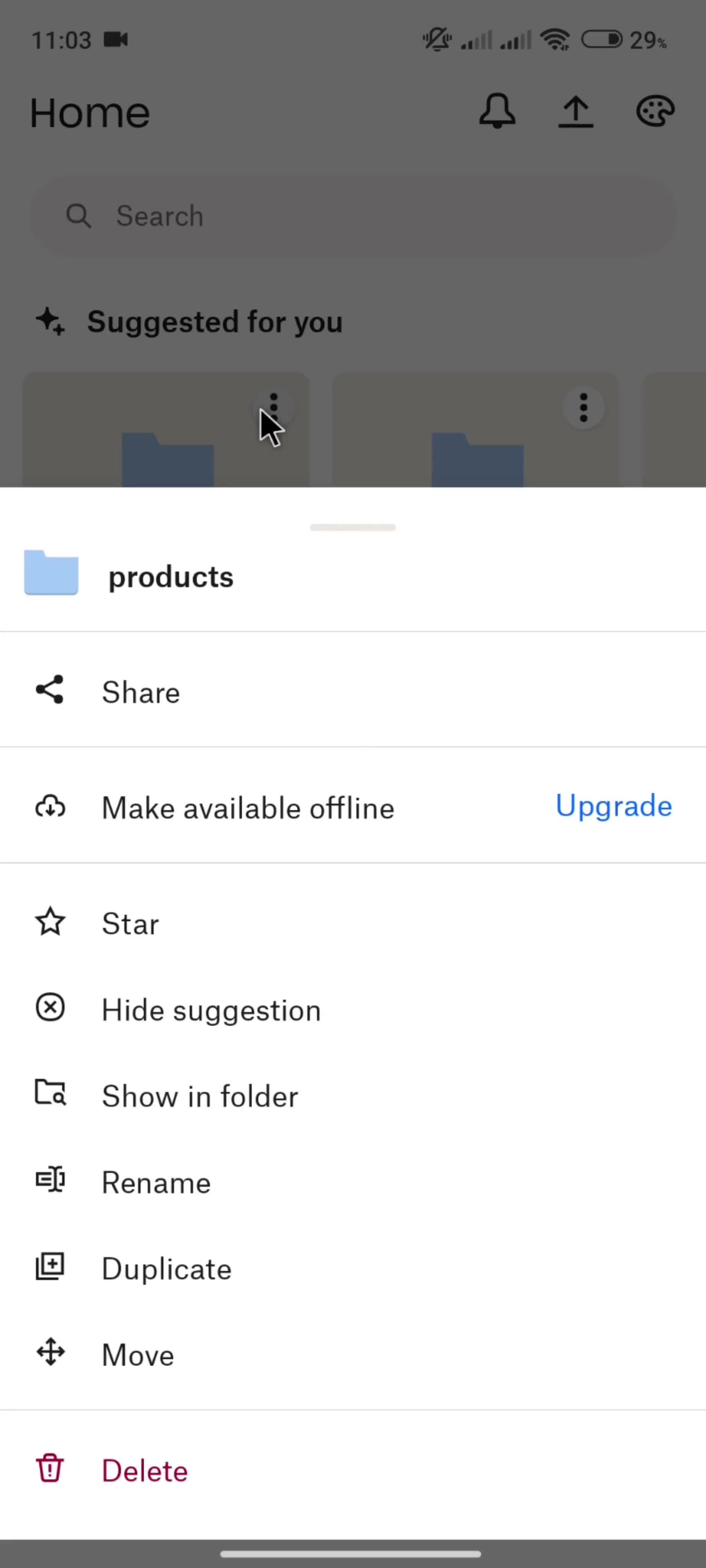 General browsing screenshot