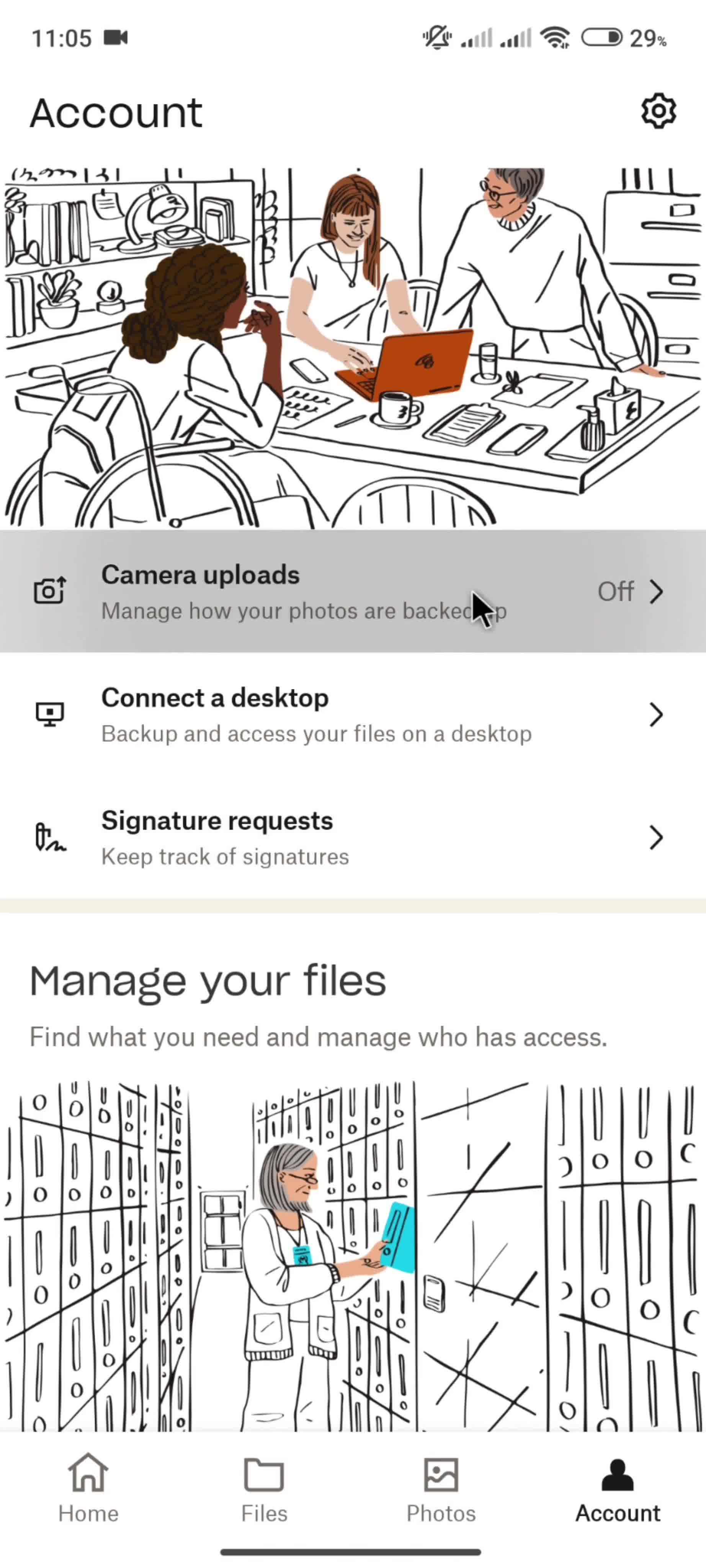General browsing screenshot