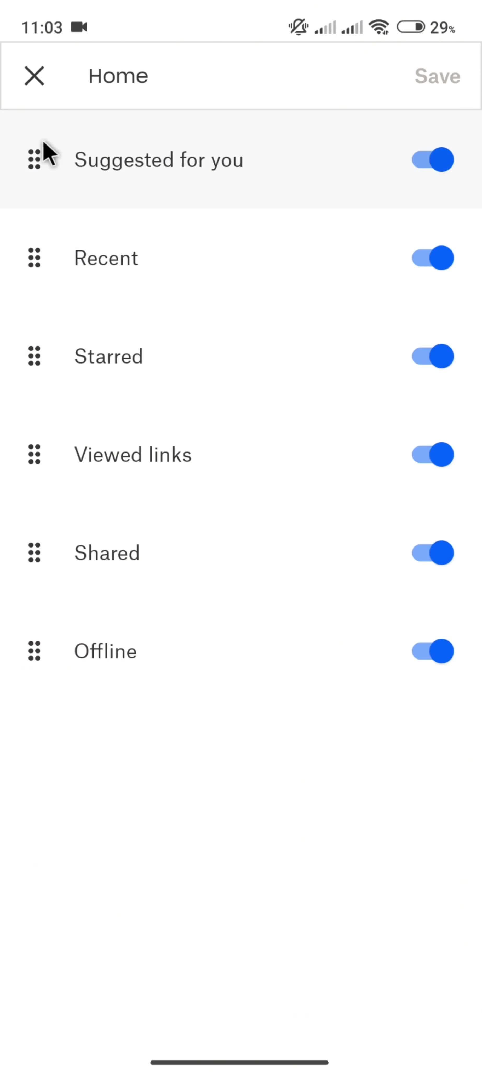 General browsing screenshot