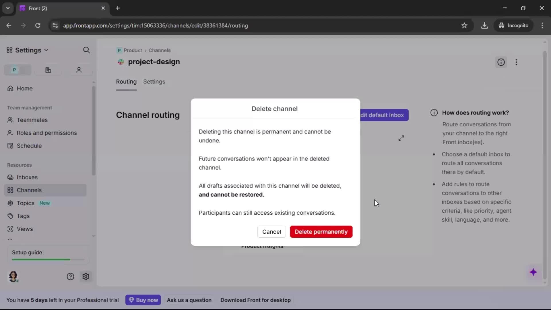 General browsing screenshot