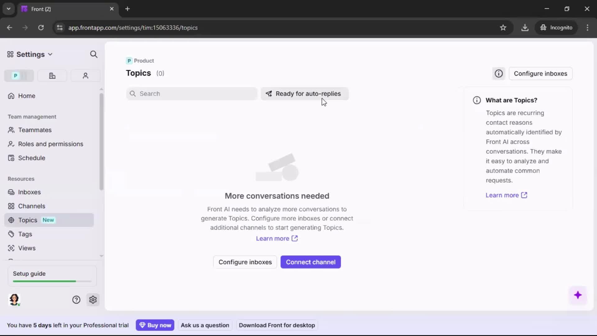 General browsing screenshot