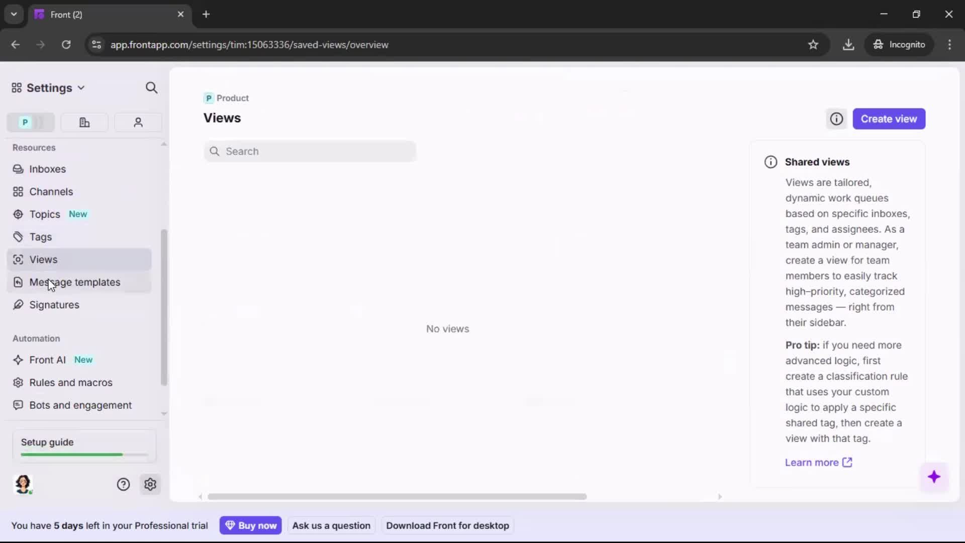 General browsing screenshot
