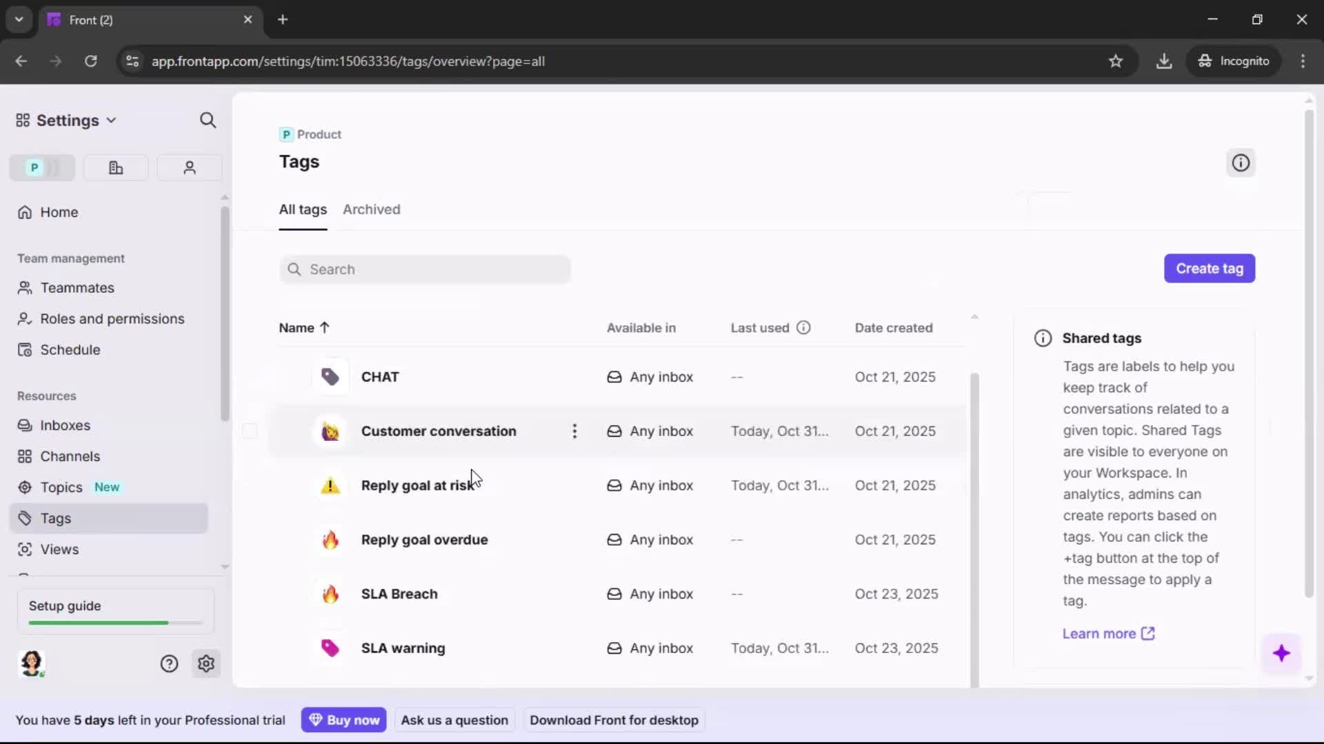 General browsing screenshot