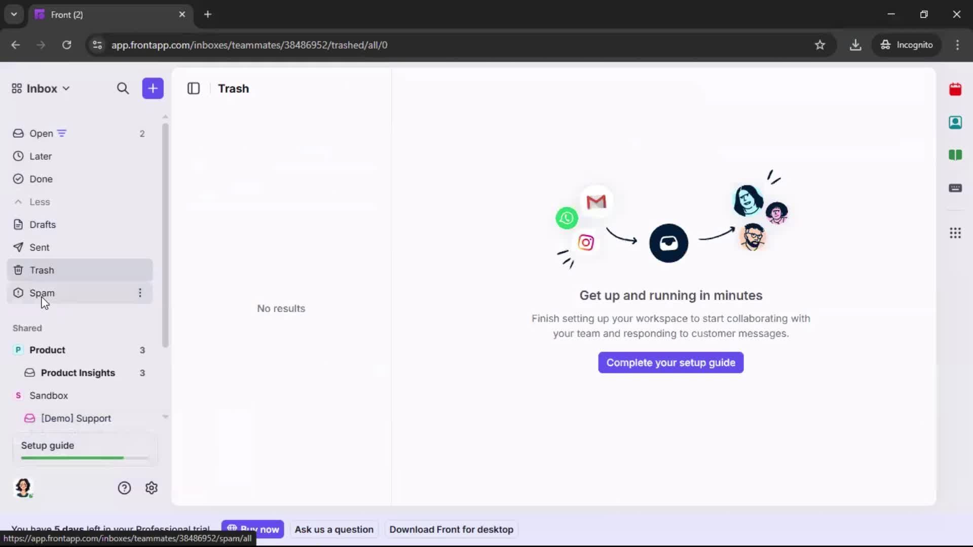 General browsing screenshot