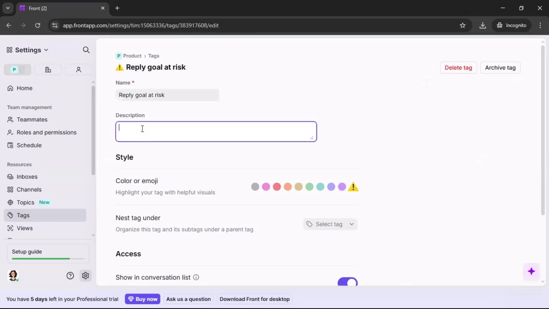 General browsing screenshot