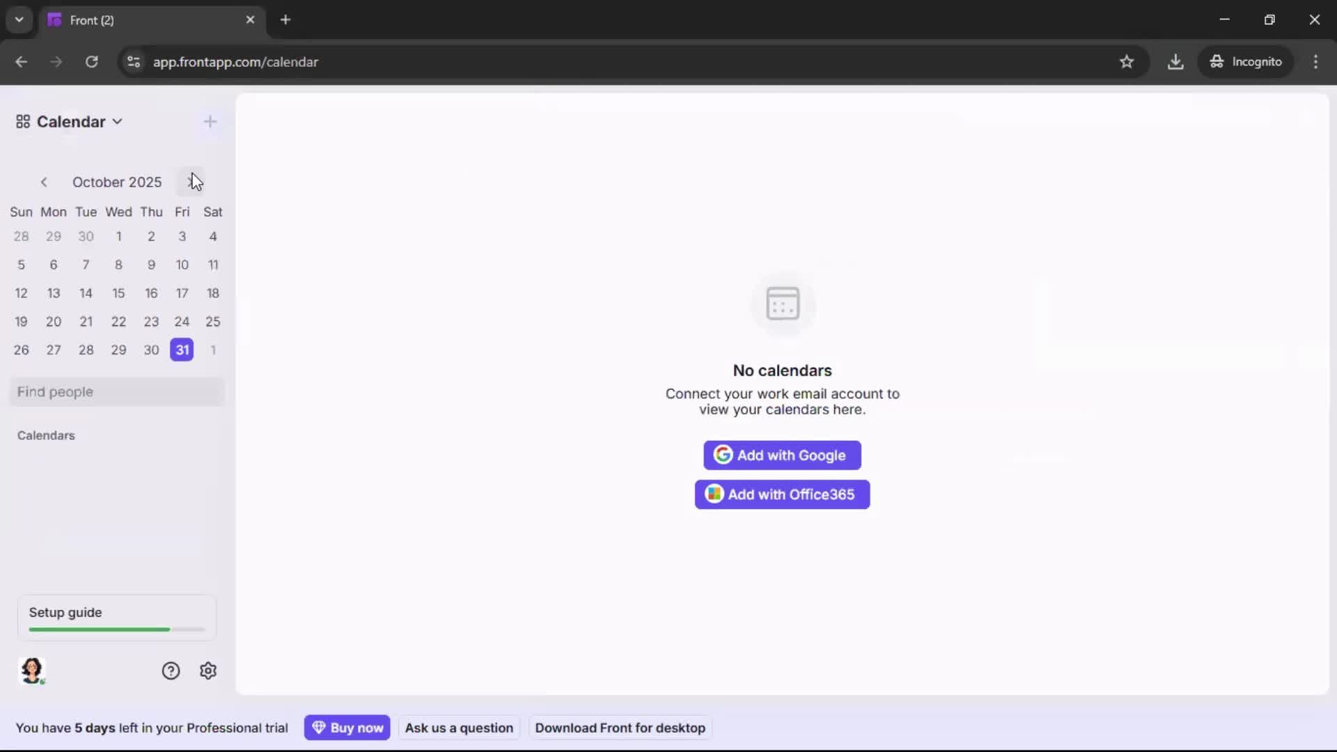 General browsing screenshot
