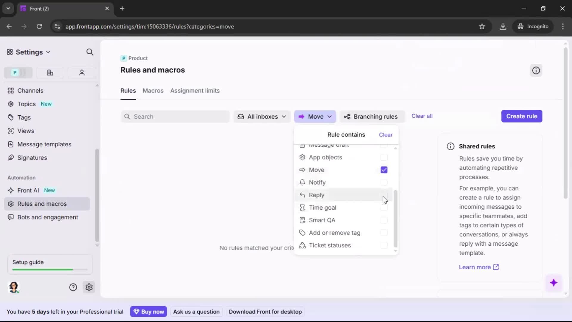 General browsing screenshot