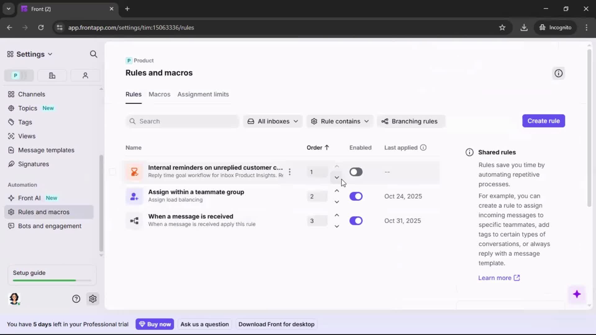 General browsing screenshot