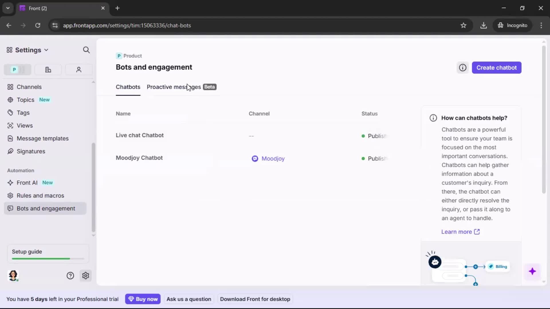 General browsing screenshot