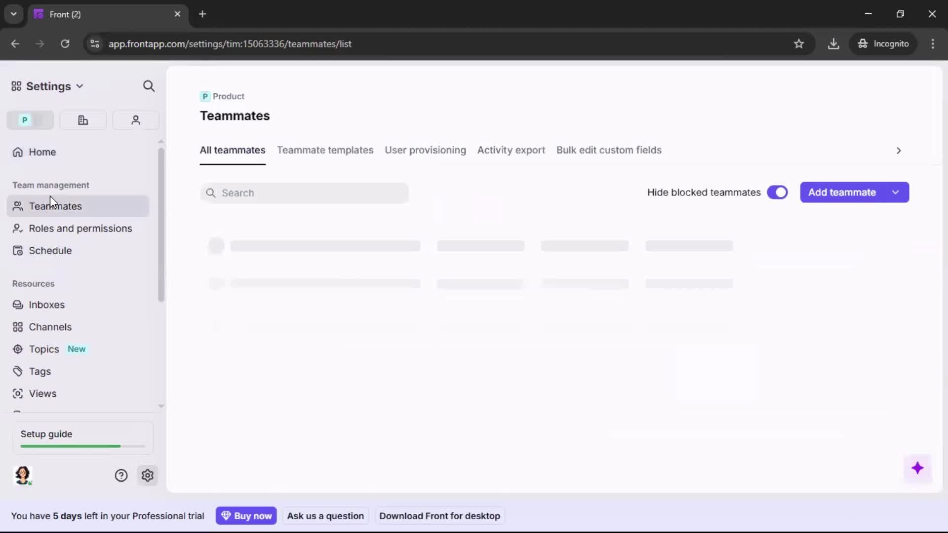 General browsing screenshot