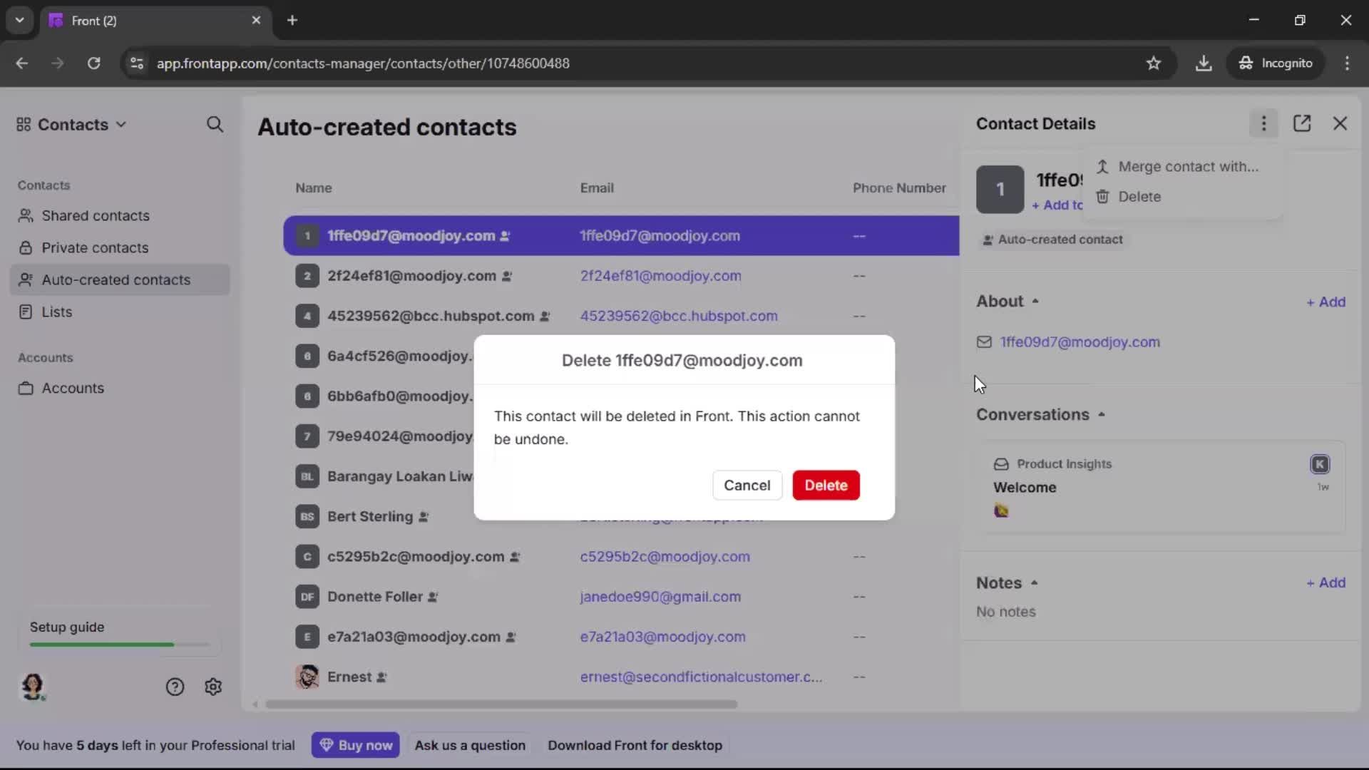 General browsing screenshot