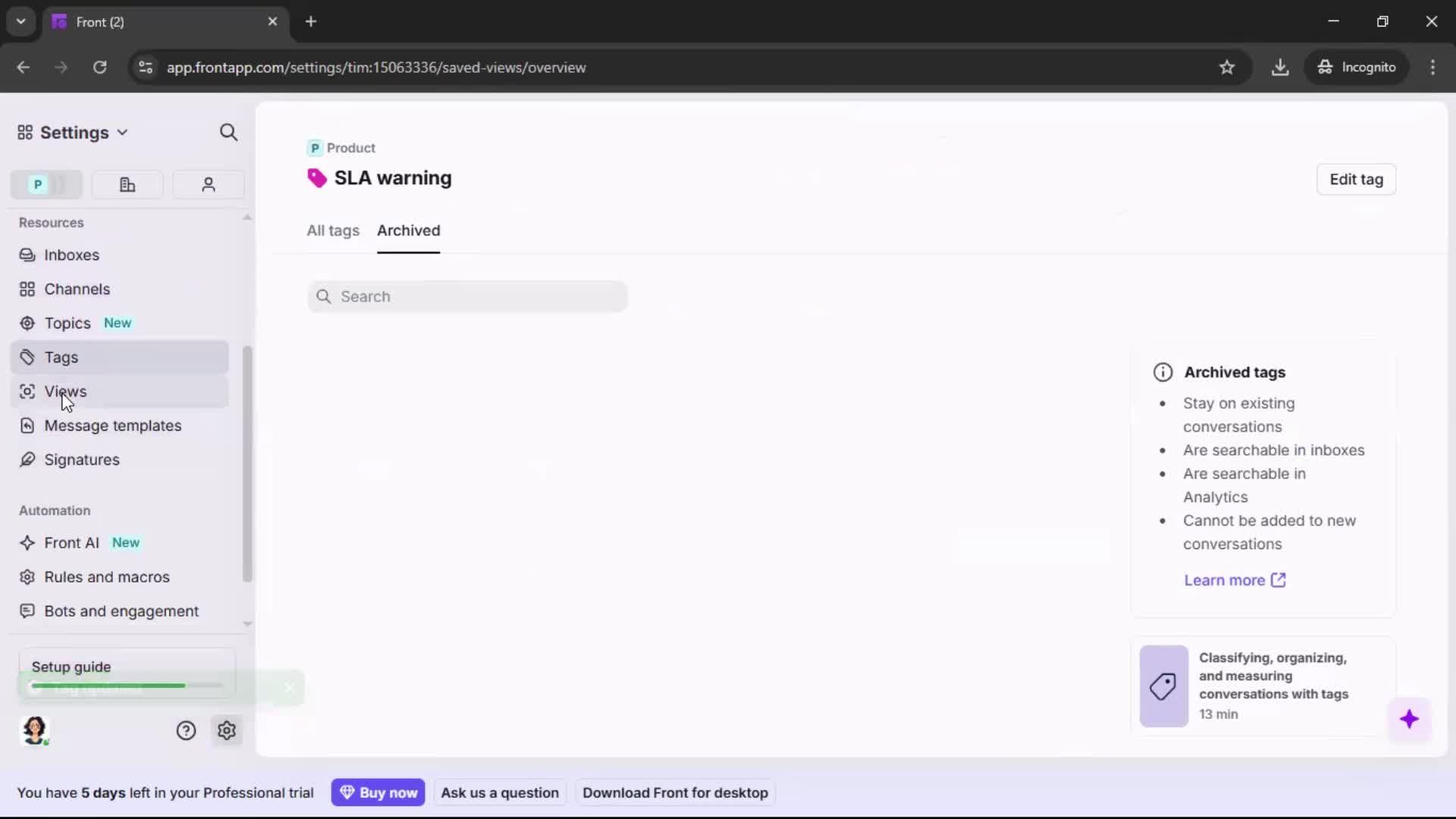 General browsing screenshot