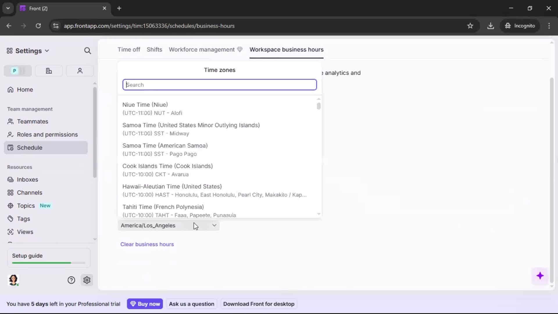 General browsing screenshot