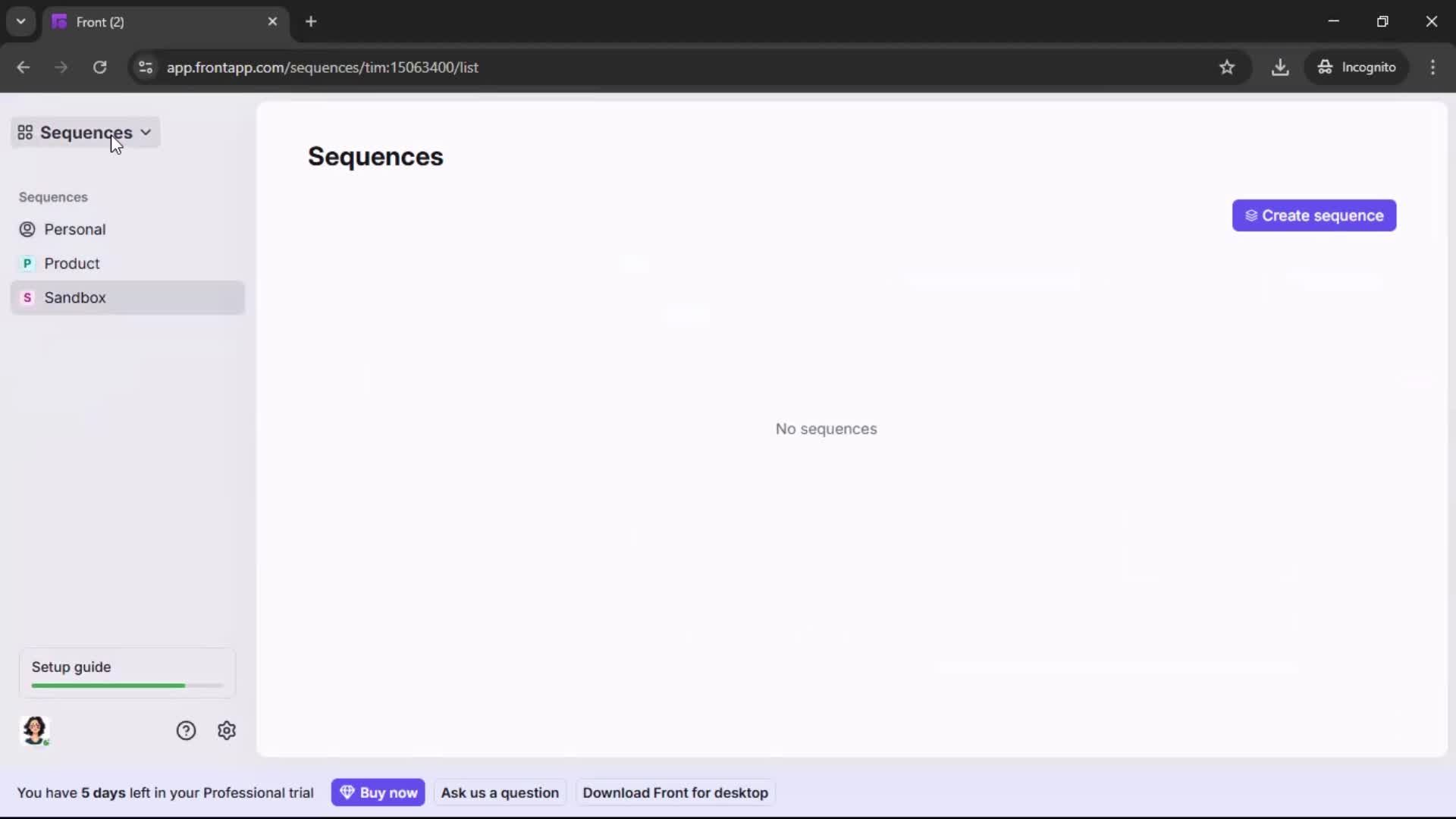 General browsing screenshot