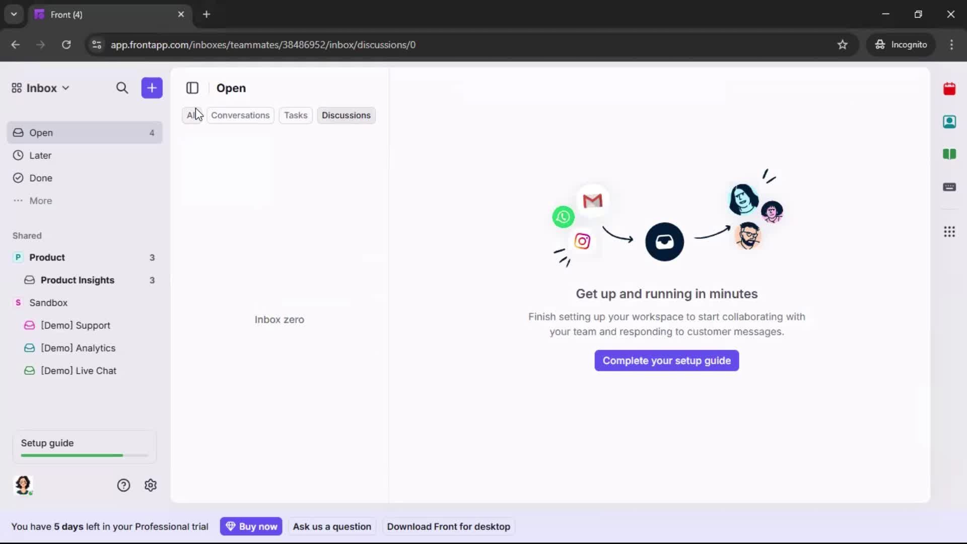 General browsing screenshot