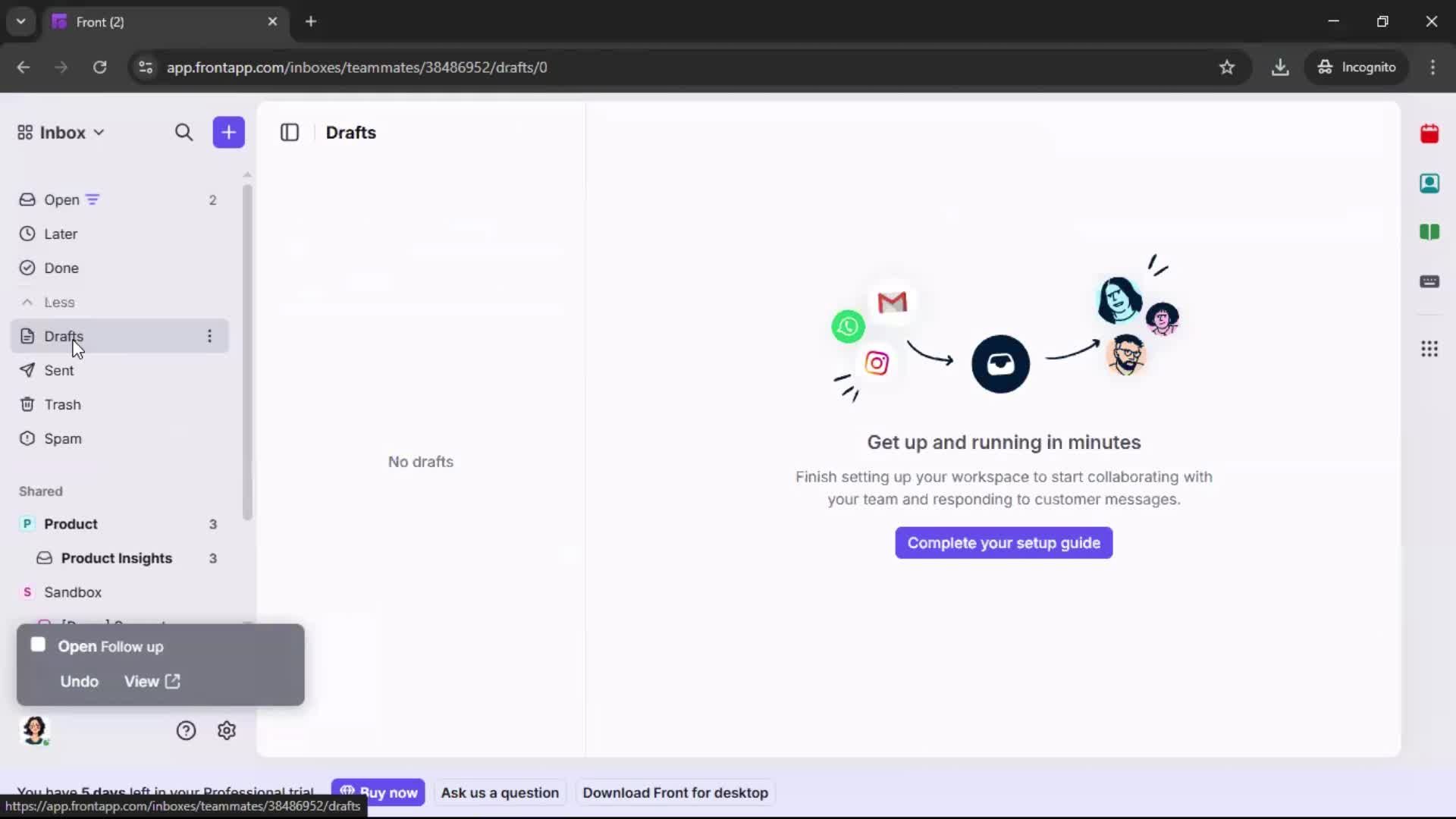 General browsing screenshot