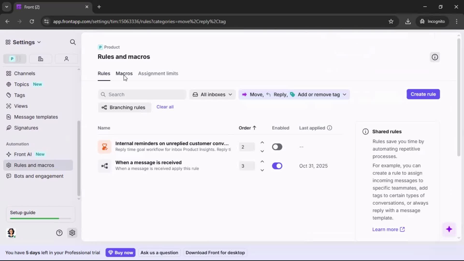 General browsing screenshot