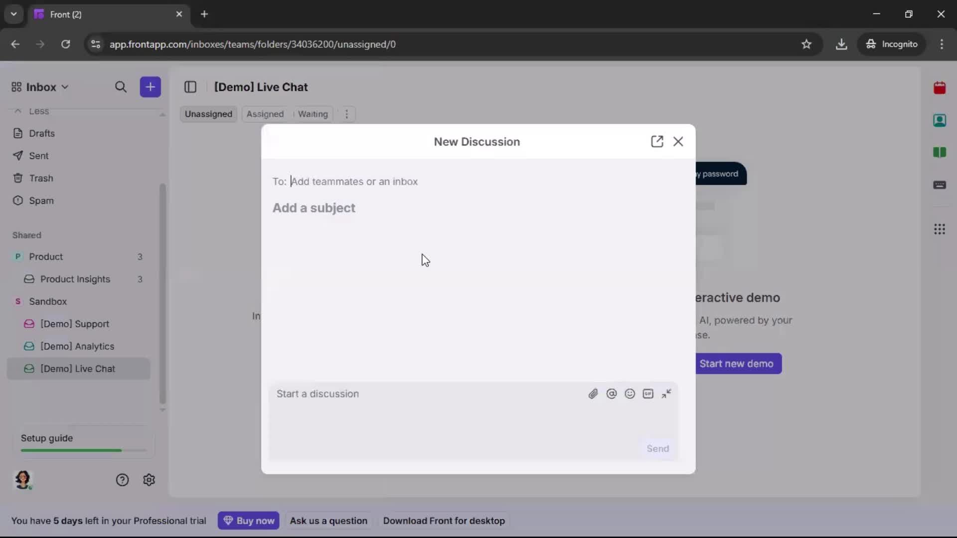General browsing screenshot