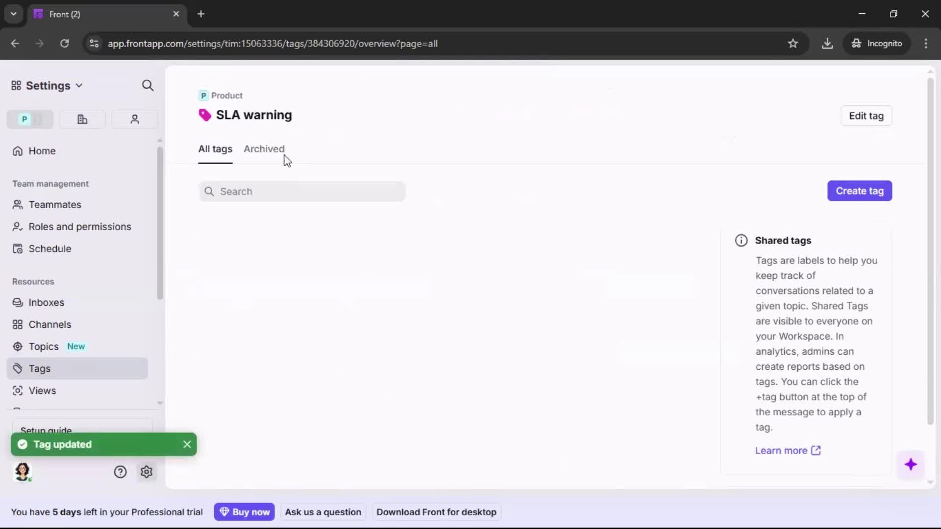 General browsing screenshot