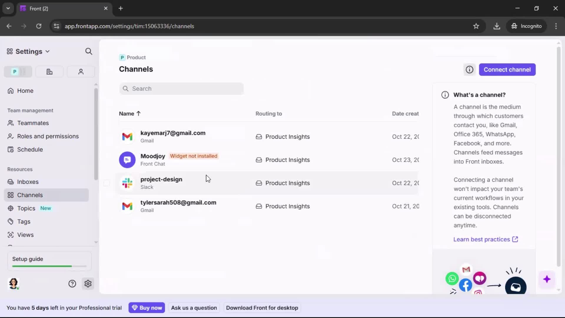 General browsing screenshot