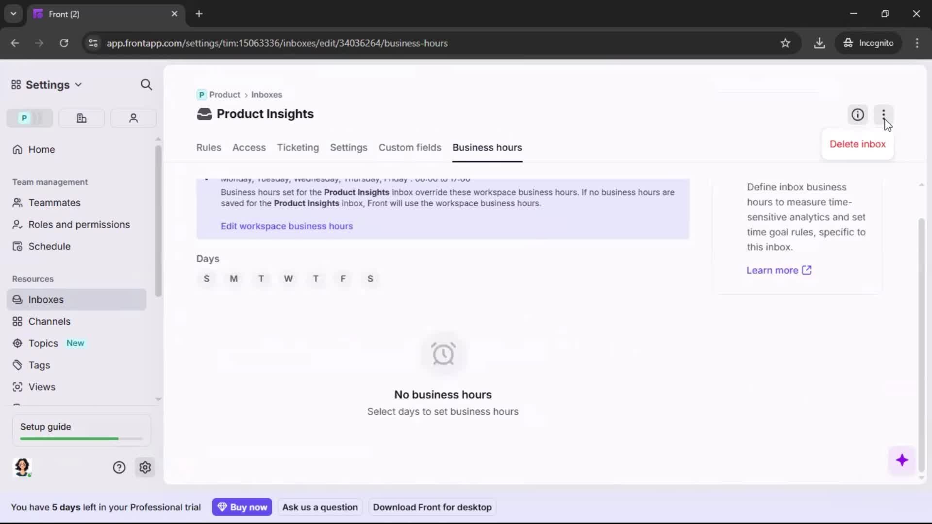 General browsing screenshot