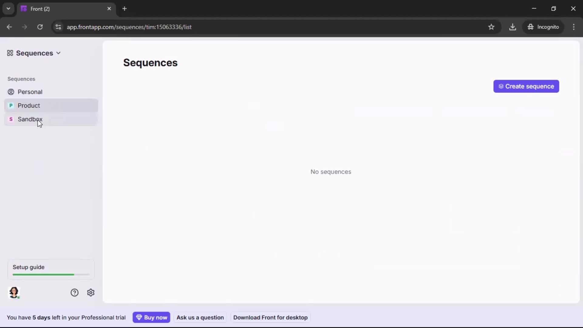 General browsing screenshot