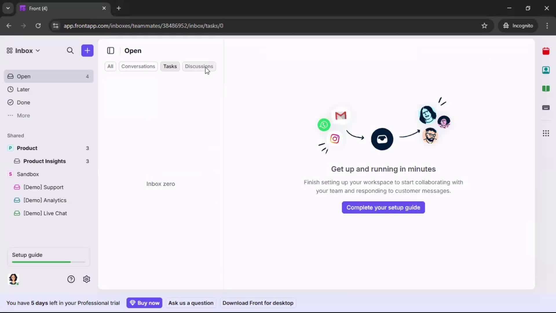 General browsing screenshot