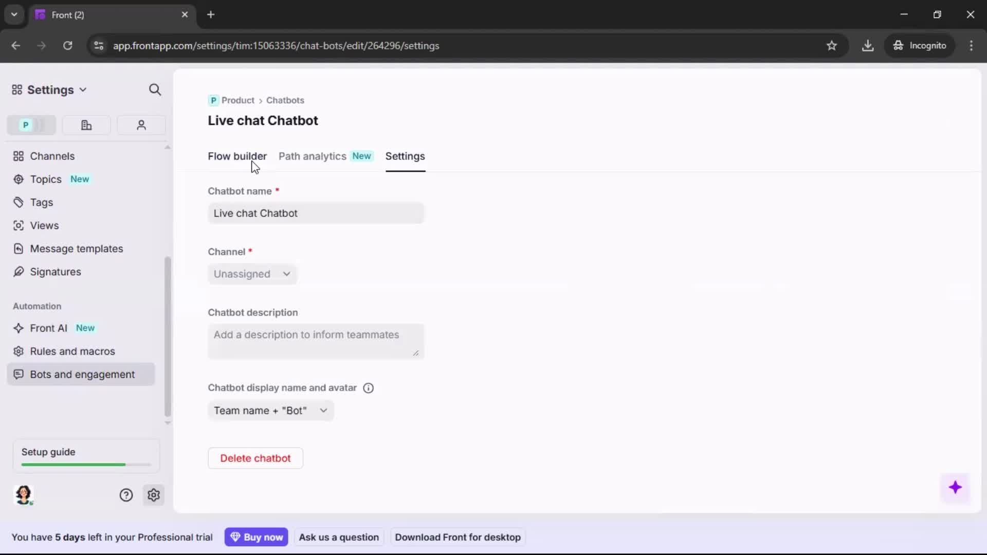 General browsing screenshot