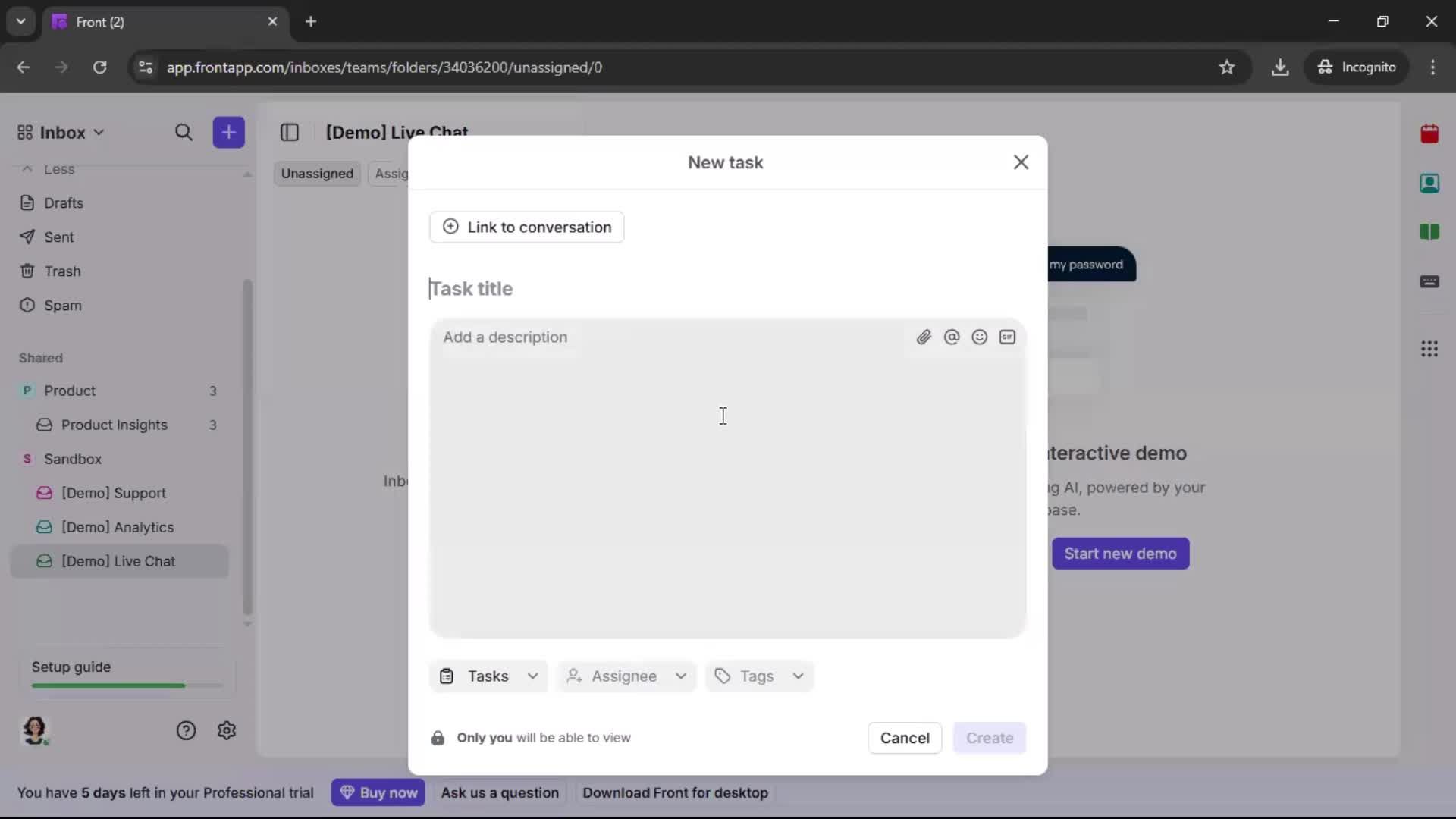 General browsing screenshot